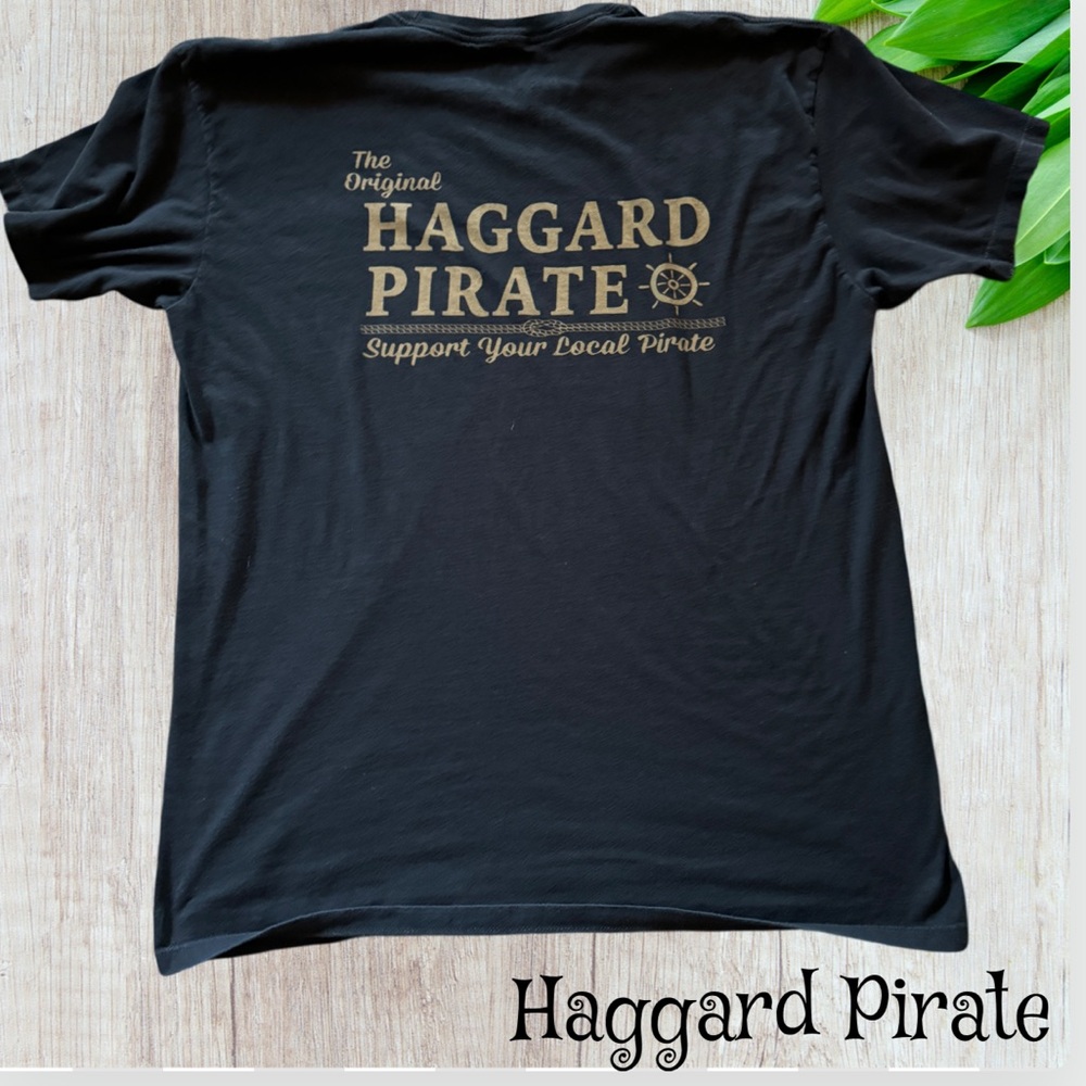 Haggard Pirate Tshirt "Support your local Pirate"
